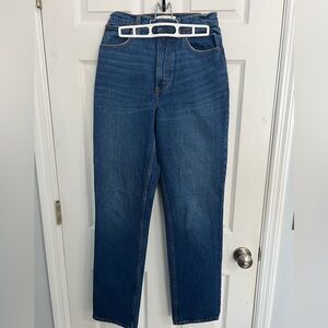 Abercrombie & Fitch Dark Blue Straight Leg Jeans